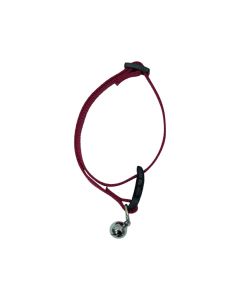 Dark Red Cat Collar with Bell available at The Scout - Amman, Jordan
