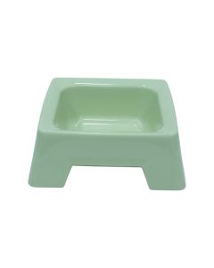 Elevated Dog Bowl in Light Green available at The Scout - Amman, Jordan