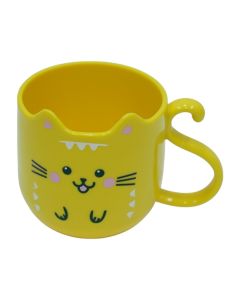 Image of "Kawaii Cat Mug for Boys and Girls (Yellow)" from TheScout Marketplace