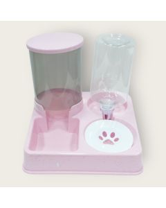 Automatic Catering Device For Cats And Dogs (Pink)