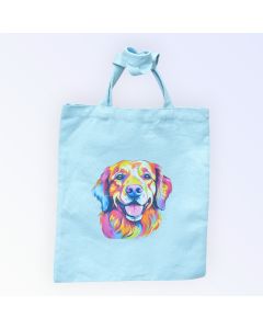 Image of "Vibrant Dog Print Tote Bag" from TheScout Marketplace