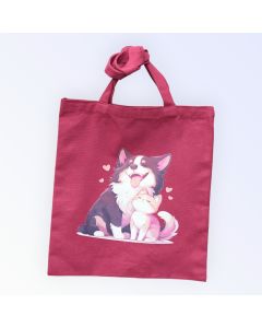 Image of "Vibrant Dog Print Tote Bag" from TheScout Marketplace
