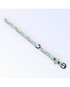 Image of "Pastel Hearts Patterned Dog Collar (Medium)" from TheScout Marketplace