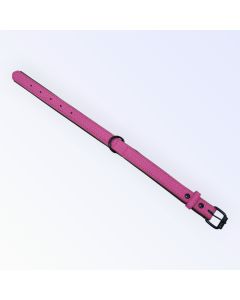 Image of "Pink Leather Dog Collar (Medium)" from TheScout Marketplace