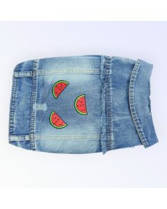 Pet Clothes Dog Jeans Jacket Cool Blue Denim Coat (XL) available at The Scout - Amman, Jordan