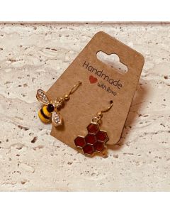 Double Bee Earring