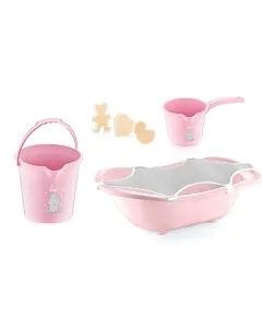 Babyjem Baby Bath Set - 5pcs - Pink