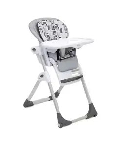 Joie Mimzy 2in1 High Chair - Logan - Grey