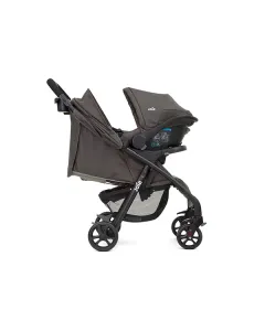 Joie Muze Travel System (Stroller & Car Seat) - Dark Pewter