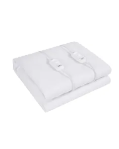 Nova Home Toast Non Woven Electric Blanket Undersheet With Controller - Queen - White (With Warranty)