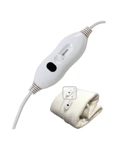 Trust Sherpa Electric Blanket Oversheet With Controller - Twin - White (With Warranty)