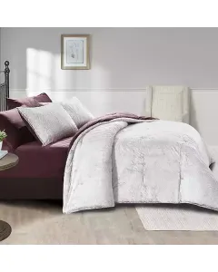 Nova Home Serengeti Winter Back-Print Comforter Set  - Brown (Available in Sizes)