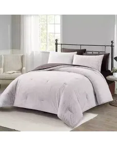 Nova Home Serengeti Winter Back-Print Comforter Set  - King/Super King - 6 Pcs - Brown available at The Scout - Amman, Jordan