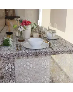 Nova Home "Tara" Lace Table Cloth - Gold (Available In Sizes)