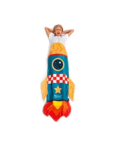 Kanguru Rocket Kids' Blanket  - 135 Cm - Multicolor