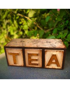 Stylish Tea Box with 3 Drawers