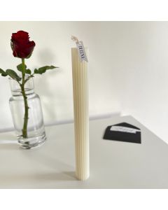 Column Striped Long Pole Candle