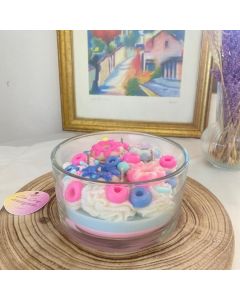 Donut Delight Candle in Glass Pot - 930ml