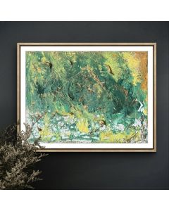 Textured Abstract Wall Art 30cm x 40cm (Handmade Artwork)