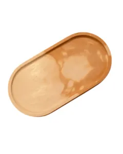 Handmade Stone Plate - Taupe