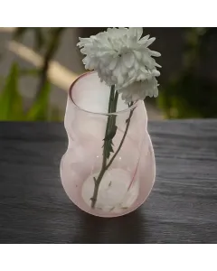 Squished Recycled Colored Vase (Available In Colors)