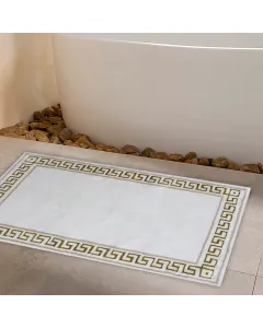 Nova Home Hopy Cotton Bath Rug - 60x100 Cm - Gold