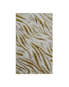 Nova Home Zetra Cotton Bath Rug - 60x100 Cm - Gold