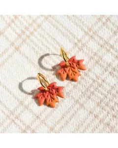 Autumn Leaves Earrings - Handmade with Care