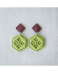 Earth Element Earrings - Handmade with Care