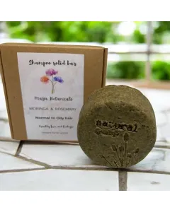 Moringa & Rosemary Shampoo Bar for Hair Growth - 50g