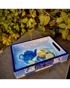 Serving Tray – Blue