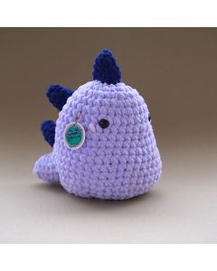 Fluffy Crochet Dinosaur Plushy