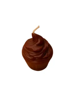 Cup-Cake Candle - 40 g - Brown