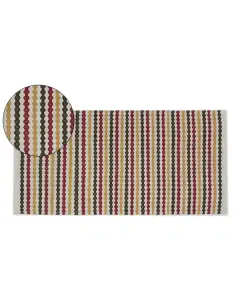 Nova Home Aspen Accent Rug/ %100 Cotton - Brown available at The Scout - Amman, Jordan