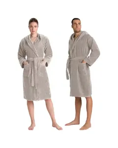 Cannon Plain Unisex Bathrobe (1 Piece) - 100% Cotton - Canvas (Available in sizes) available at The Scout - Amman, Jordan