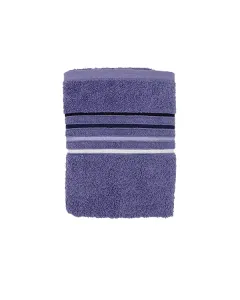 Nova Home Carlyle 100% Cotton Jacquard Towel (Bath Towel) - 70x140 cm - Blue available at The Scout - Amman, Jordan