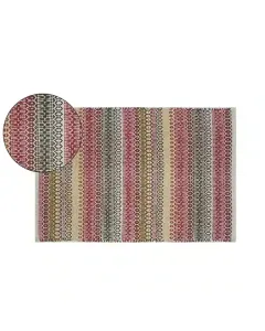 Nova Home Cirrus Woven Rug - 100% Cotton -  Brown (Available in sizes) available at The Scout - Amman, Jordan
