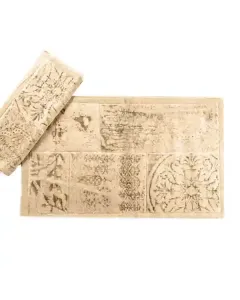 Nova Home Esktime Bath Mat - 100% Cotton - Cappucino available at The Scout - Amman, Jordan