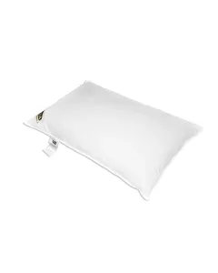 Nova Home White Duck Feather Pillow - 100% Cotton Down Proof Cover/ 233 Thread Count - 50x75 cm - White available at The Scout - Amman, Jordan