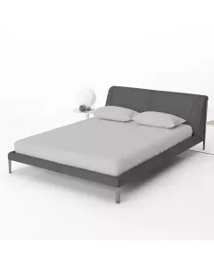 Bedding House Fitted Sheet Set - 100% Cotton - Light Grey (Available in sizes) available at The Scout - Amman, Jordan