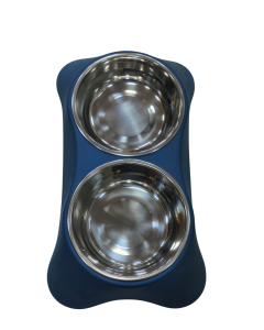 Paw Pod Double Diner-Blue