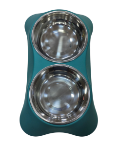 Paw Pod Double Diner-Spanish Green
