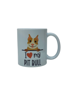 I love my pit bull mug