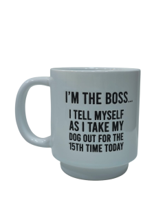 I'm The Boss mug