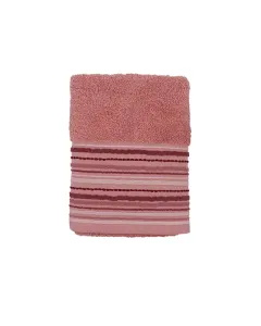 Nova Home Lena 100% Cotton Jacquard Towel (Bath Towel) - Pink (Available in Sizes) available at The Scout - Amman, Jordan
