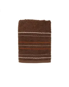 Nova Home Nestwell 100% Cotton Jacquard Towel (Bath Towel) - Brown (Available in Sizes) available at The Scout - Amman, Jordan