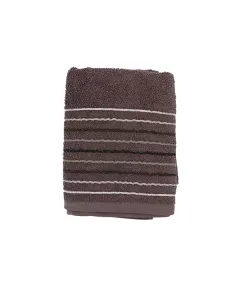 Nova Home Nestwell 100% Cotton Jacquard Towel (Bath Towel) - Dark Grey (Available in Sizes) available at The Scout - Amman, Jordan