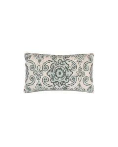 Nova Home "Ornate" Handmade Embroidery Cushion Cover - 35x60 cm - Green