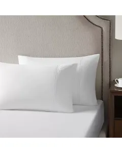 Nova Home Palace Fitted Sheet Set - 100% Cotton/ 600 Thread Count - White available at The Scout - Amman, Jordan