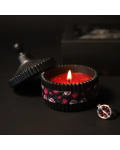 Pomegranate Delight Candle Set